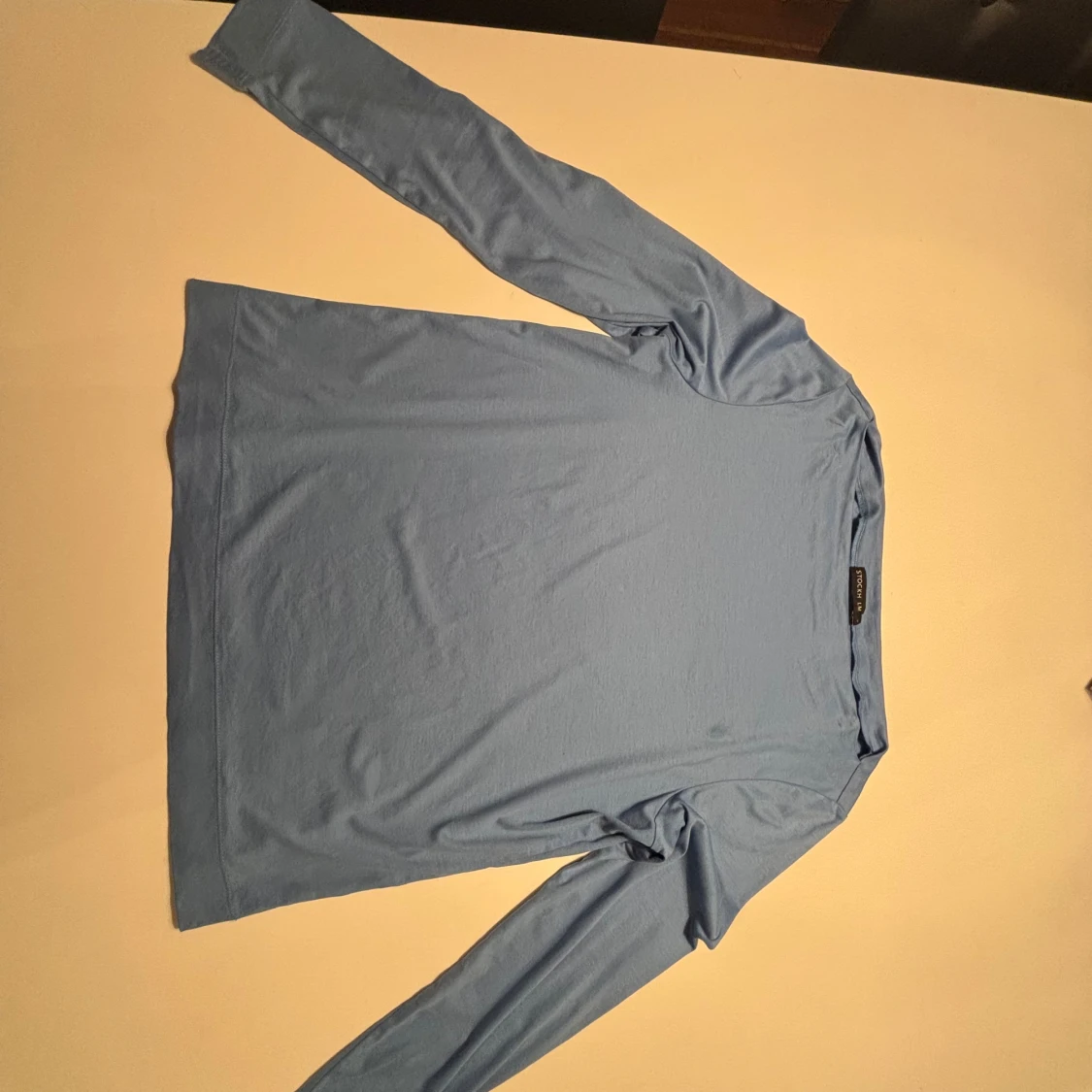 Ljusblå långärmad topp från Stockh LM