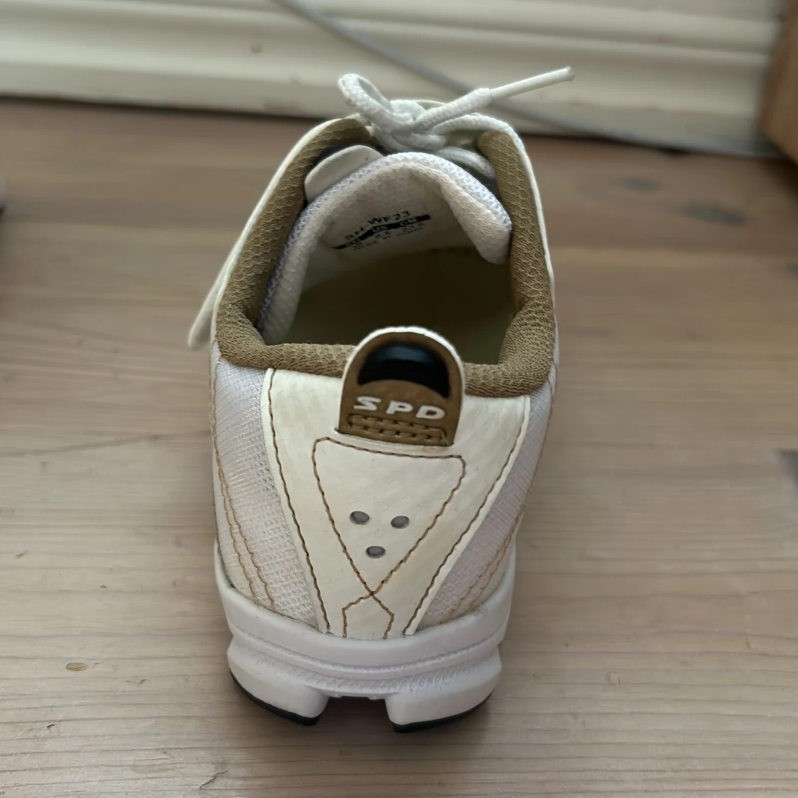 Shimano vita cykelskor med SPD-fäste - 2