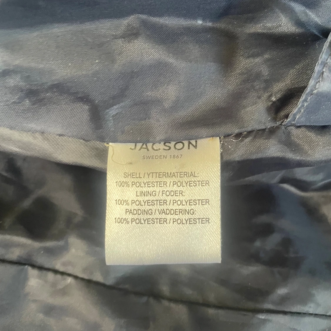 Mörkblå ridkappa från Jacson - 4