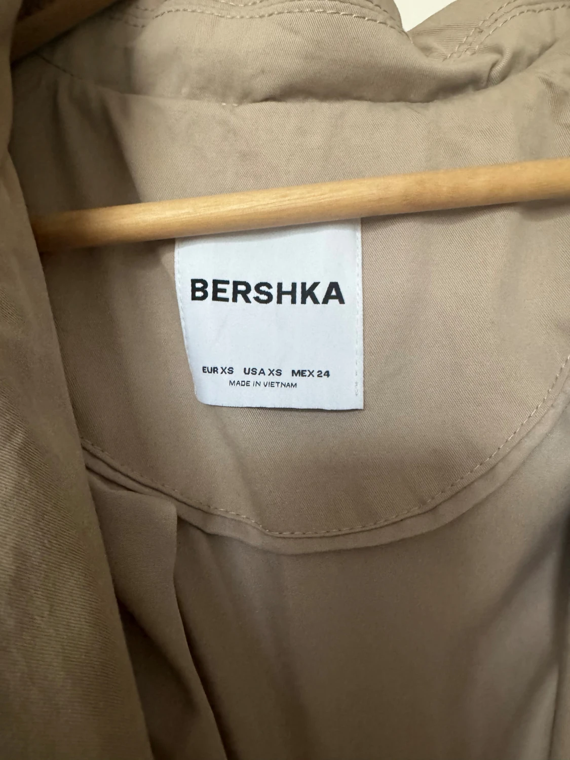 beige trenchcoat  - 1