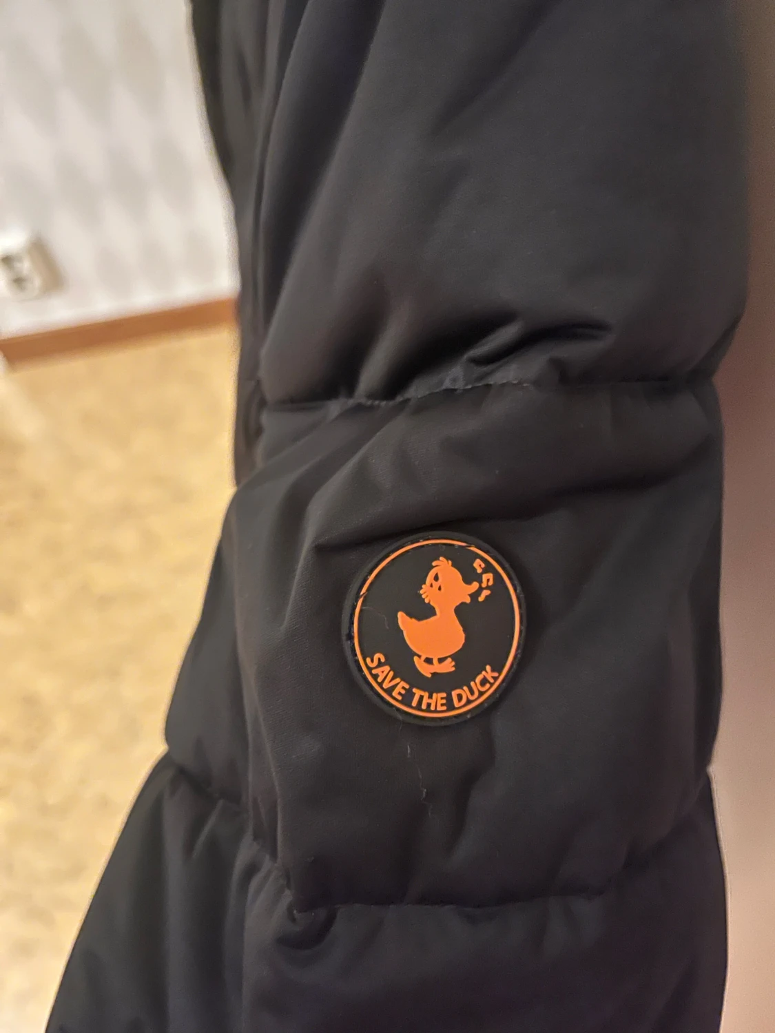 Svart pufferjacka Save The Duck - 4