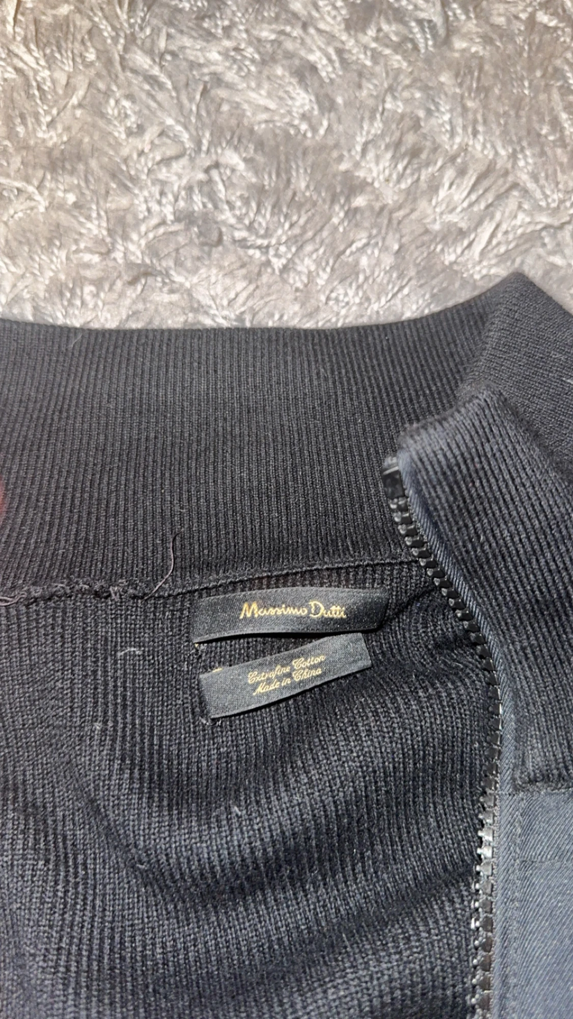 Svart lätt jacka från Massimo Dutti - 1