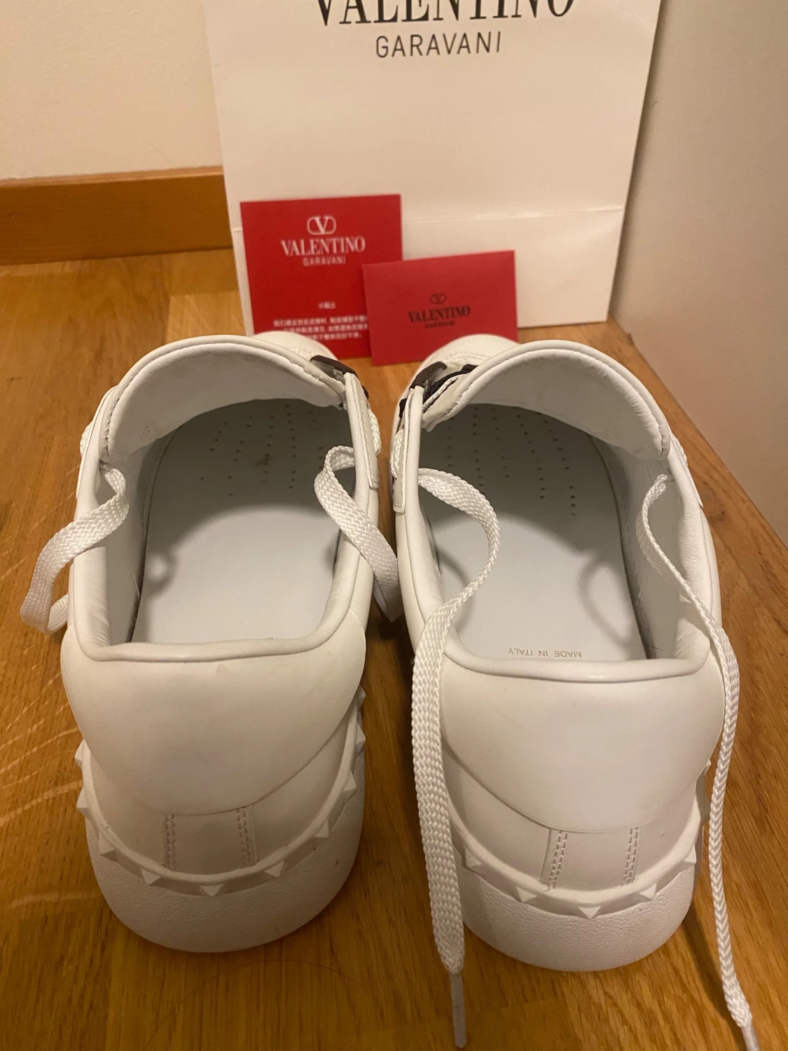 Valentino Garavani Open sneakers vit/svart - 1