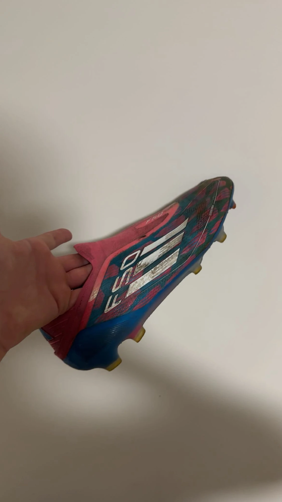 Adidas F50 färgglada fotbollsskor - 1