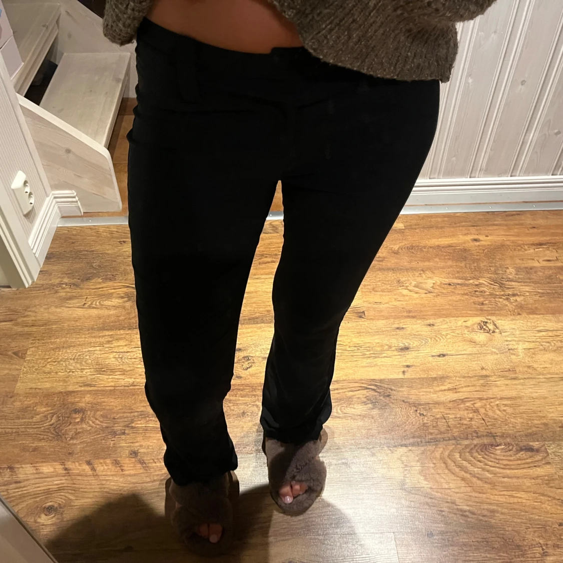 Lågmidjade kostymbyxor - 2