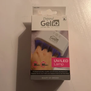 Depend GeliQ UV Lamp - Depend Gel iQ UV/LED Lamp för professionell gelpolish. Helt ny aldrig använd eller öppnad. 