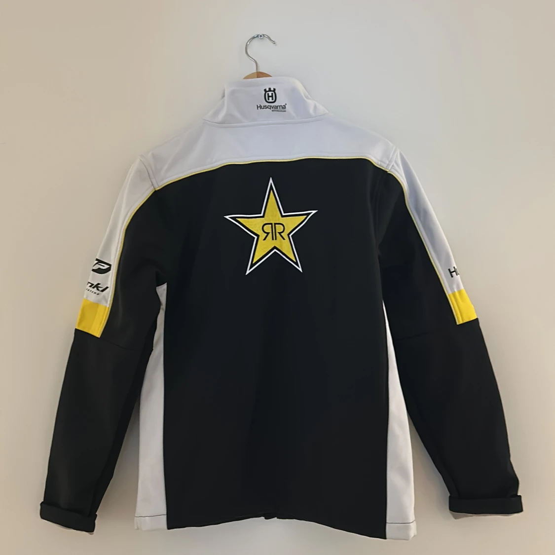 Rockstar x Husqvarna svart/vit jacka - 2