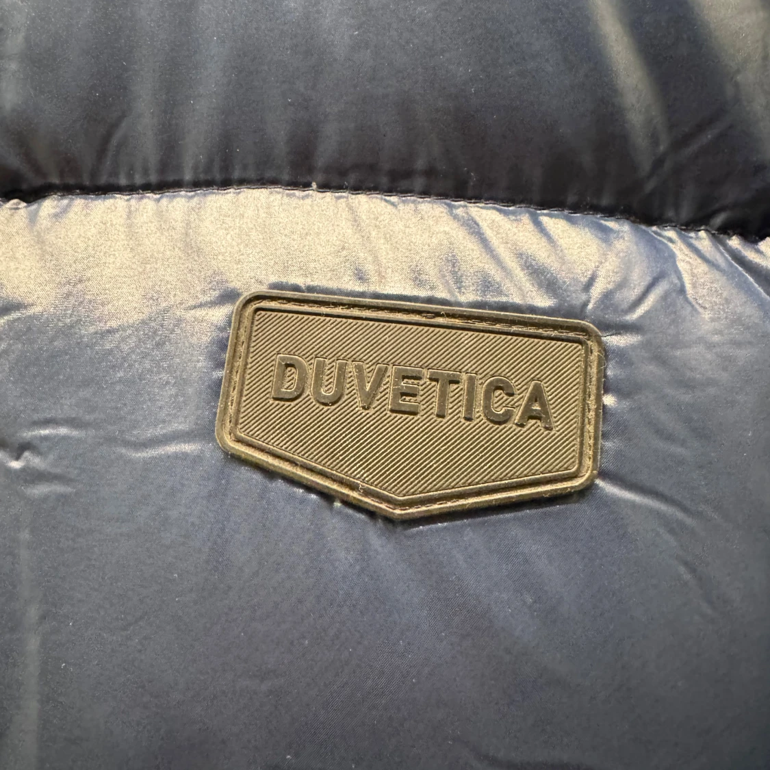 Blå pufferjacka från Duvetica - 3