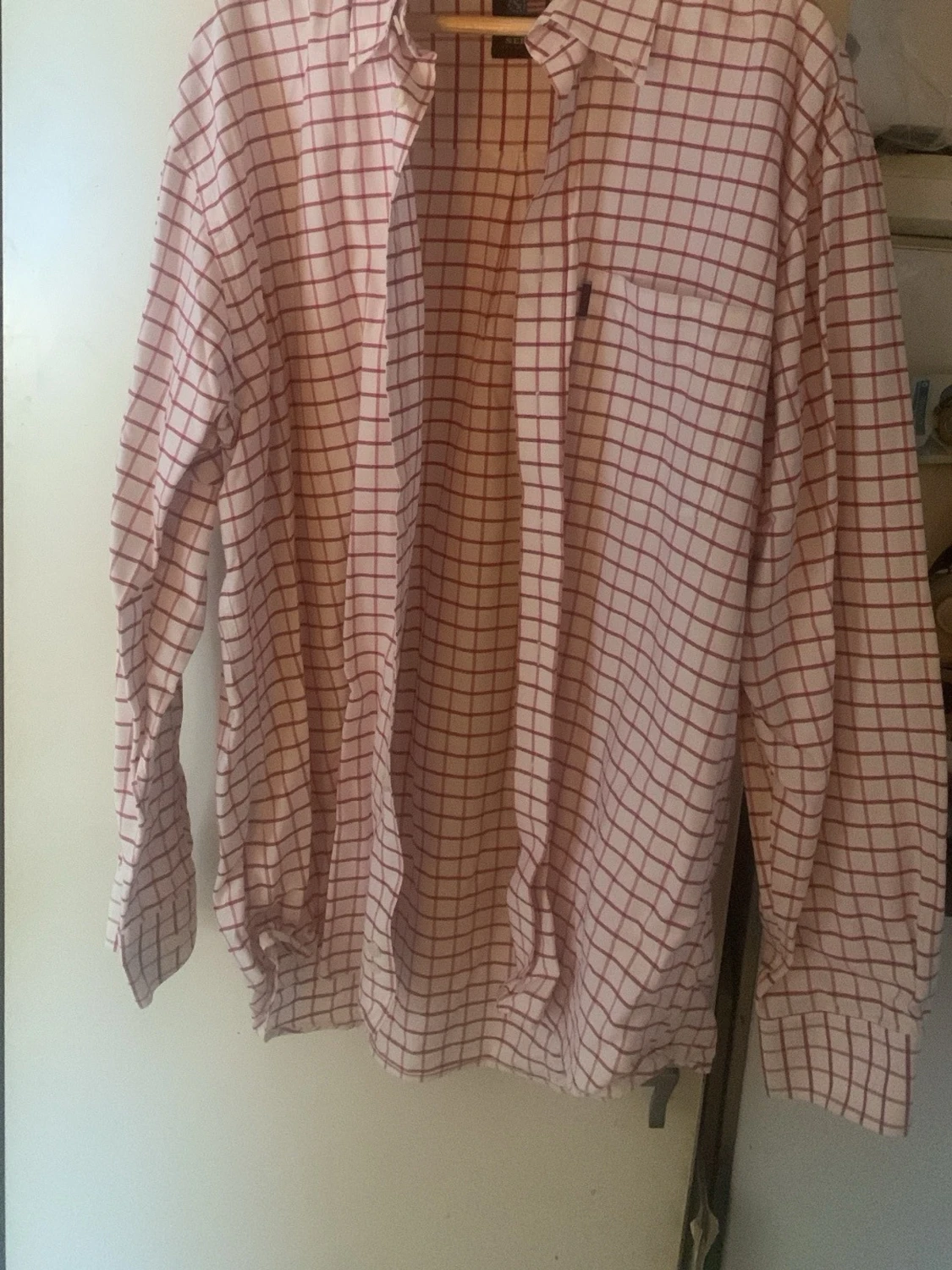 Vit rutig skjorta från Sebago - 2