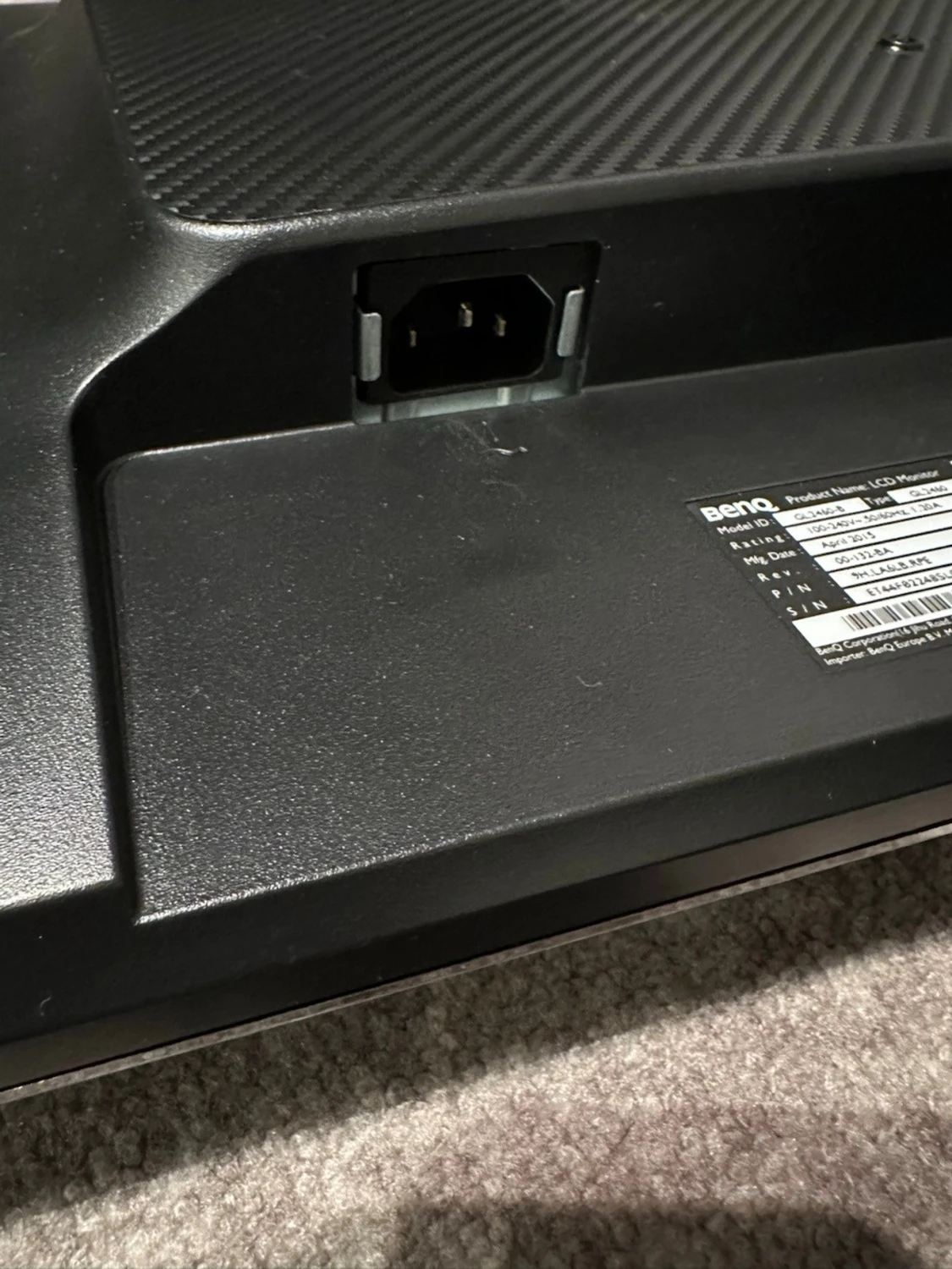 BenQ GL2460 LED Monitor - 1