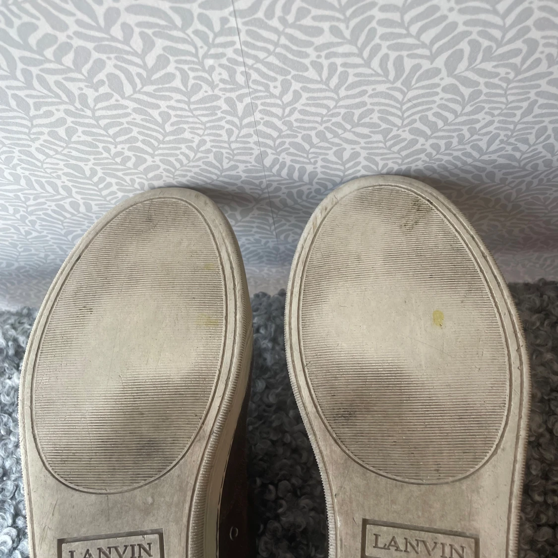 Bruna Lanvin sneakers i mocka - 3