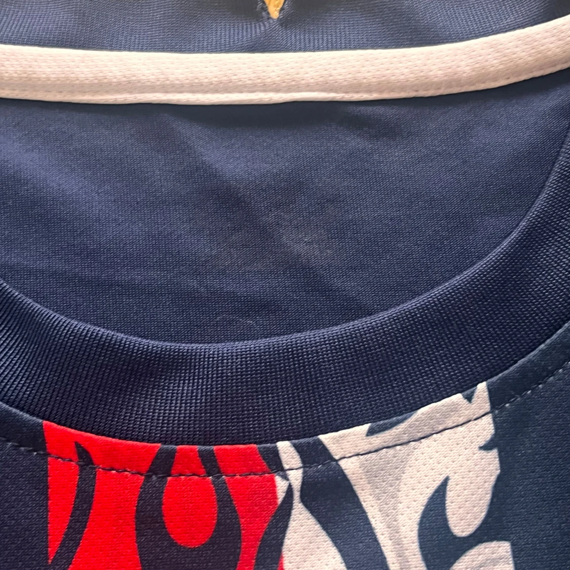 PSG fotbollströja marinblå guld - 3