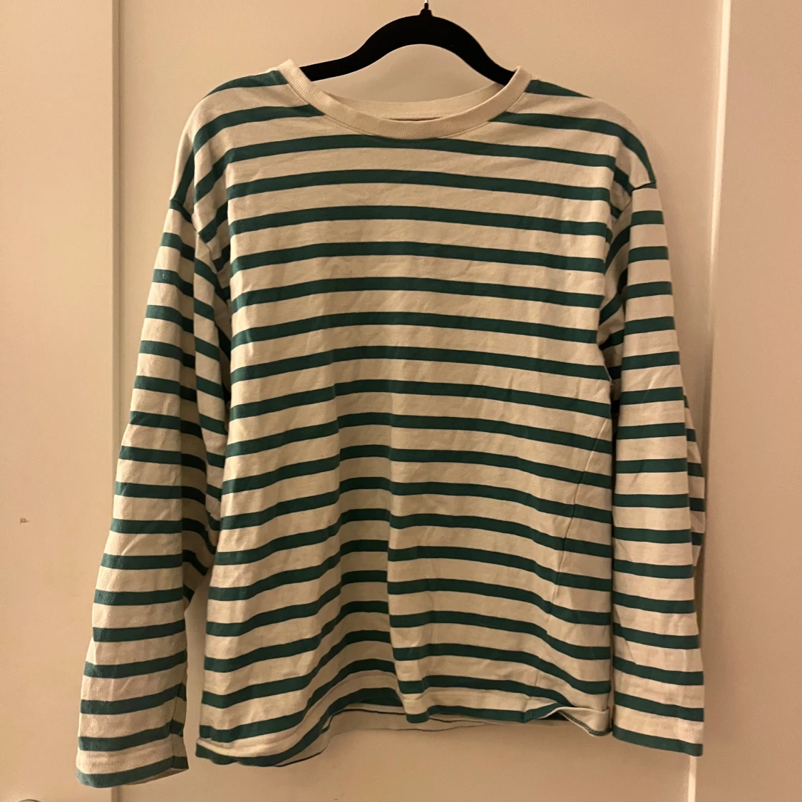 Randig långärmad tröja Pull&Bear