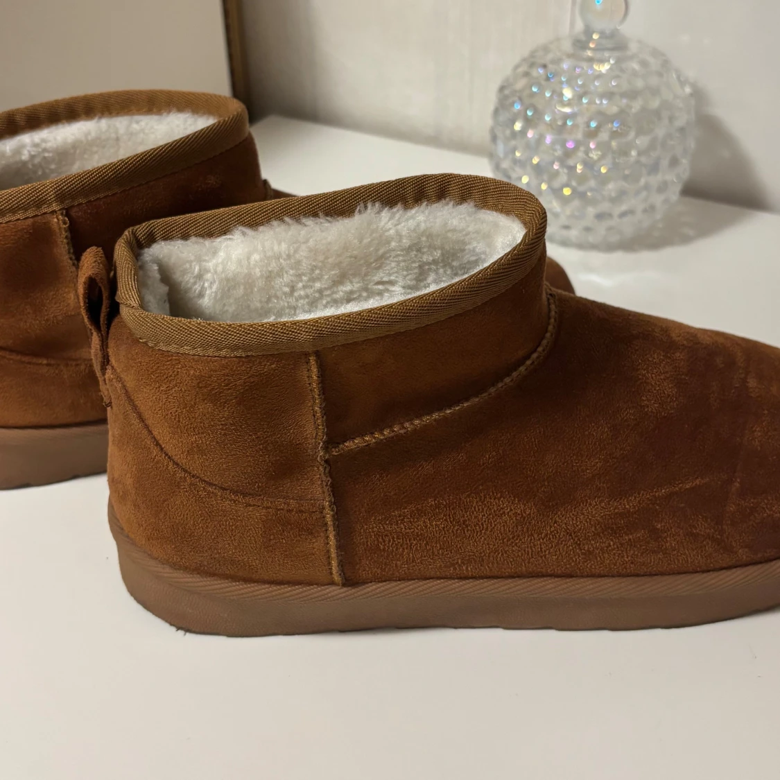 Bruna fodrade boots från Esmara