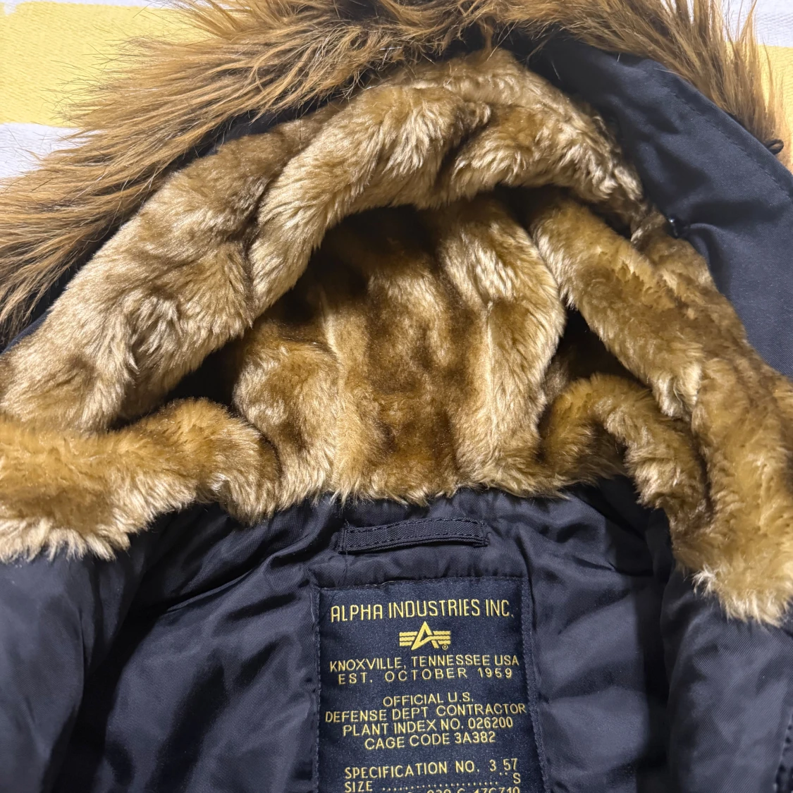 Svart parkajacka Alpha Industries - 3