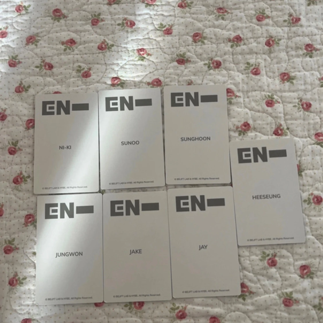 ENHYPEN Photocard Set - 1