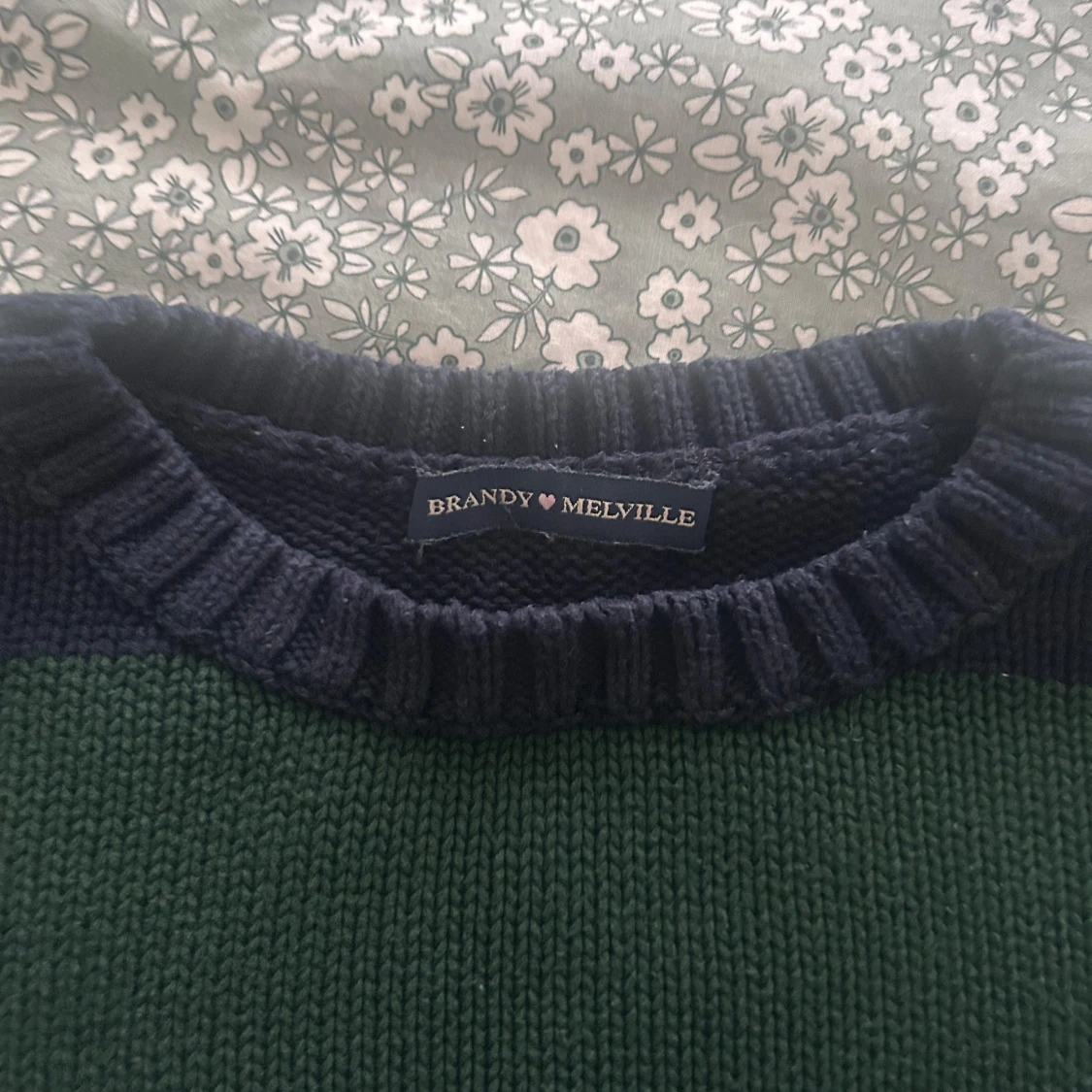 Randig stickad tröja Brandy Melville - 2