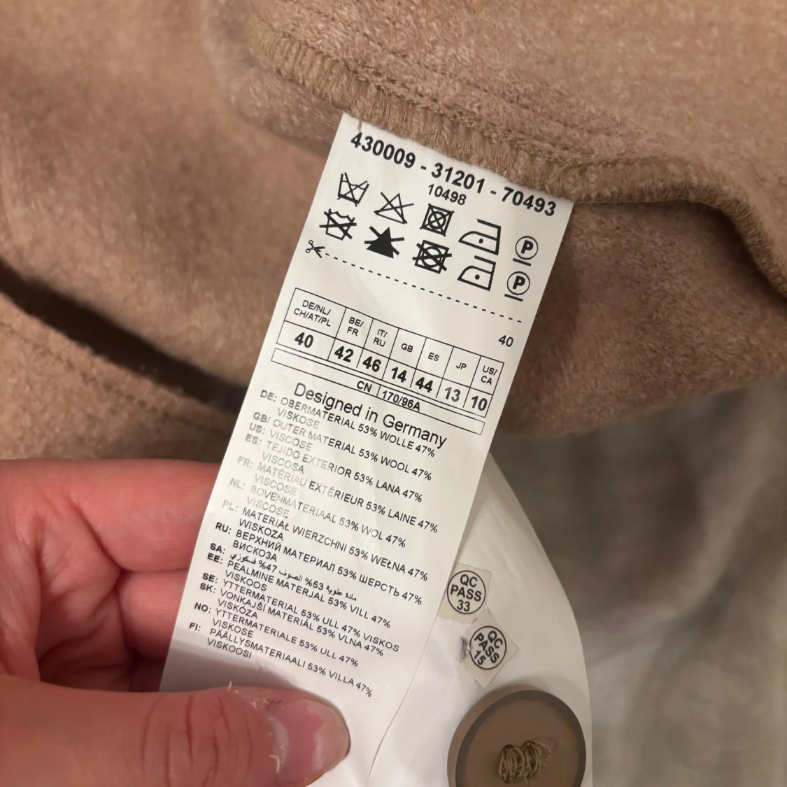 Beige ulljacka från Gerry Weber - 4