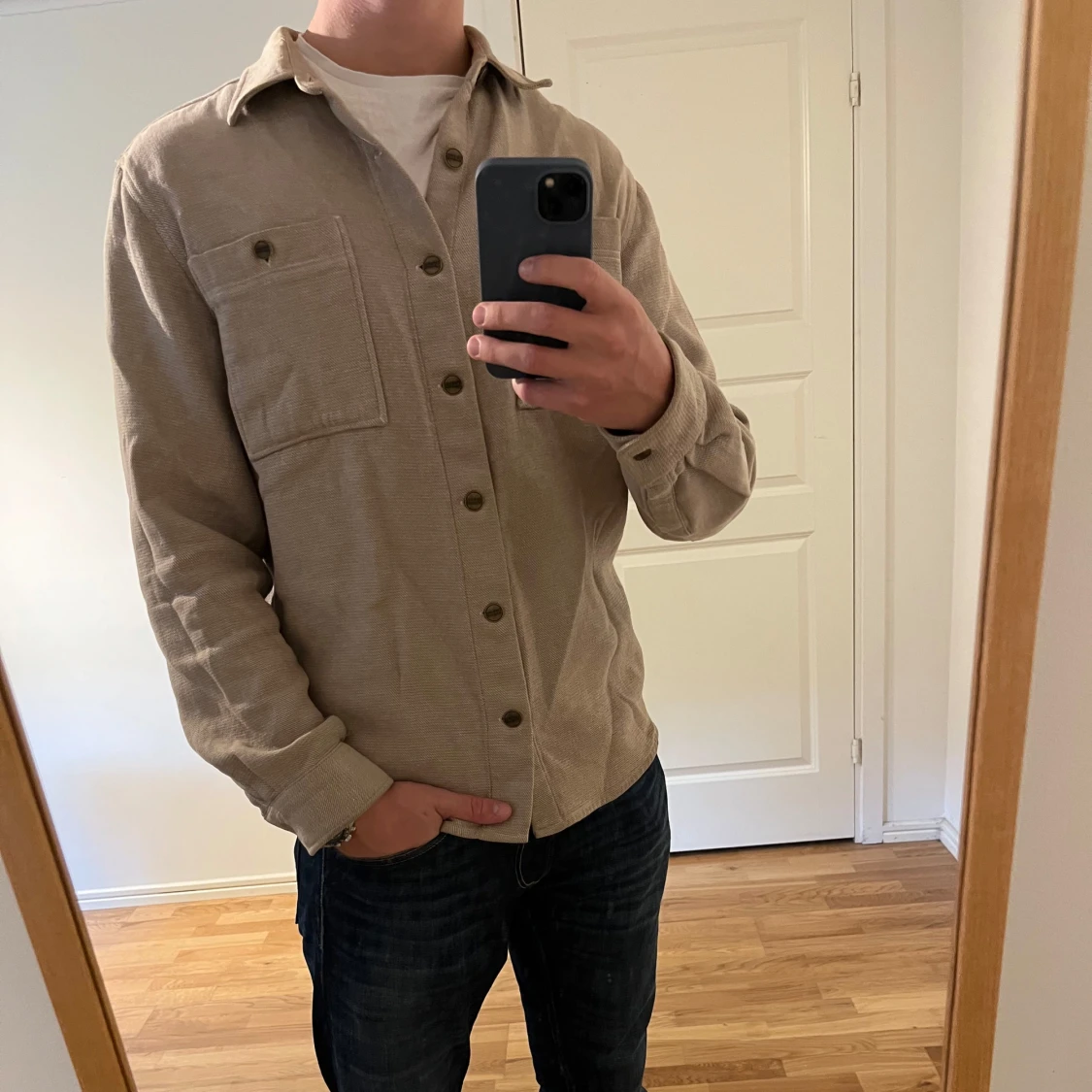 Overshirt med knappar - Dobber - 1