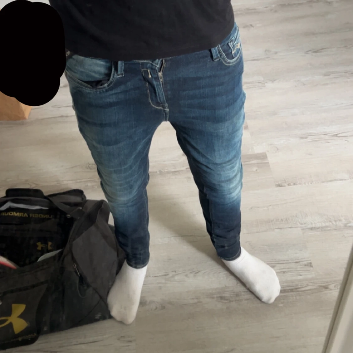 Replay mörkblå slim jeans