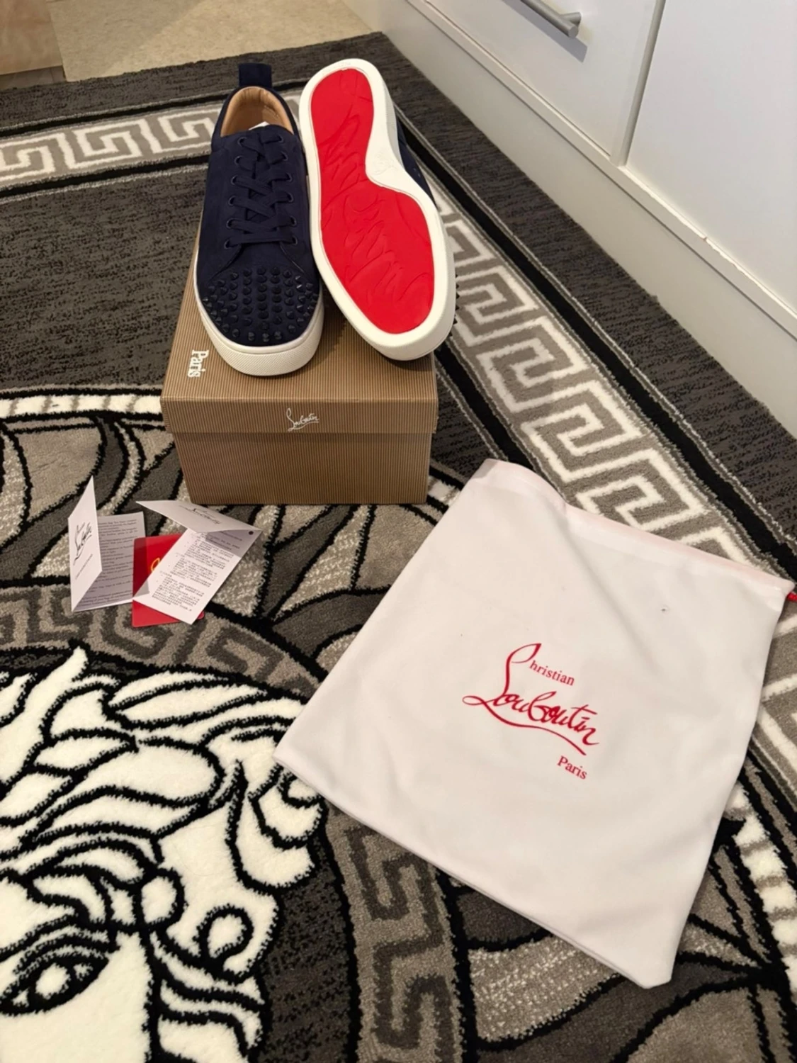 Mörkblå christian louboutins - 2