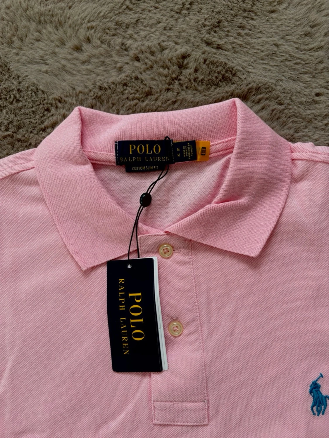 Rosa Ralph Lauren piké - 1