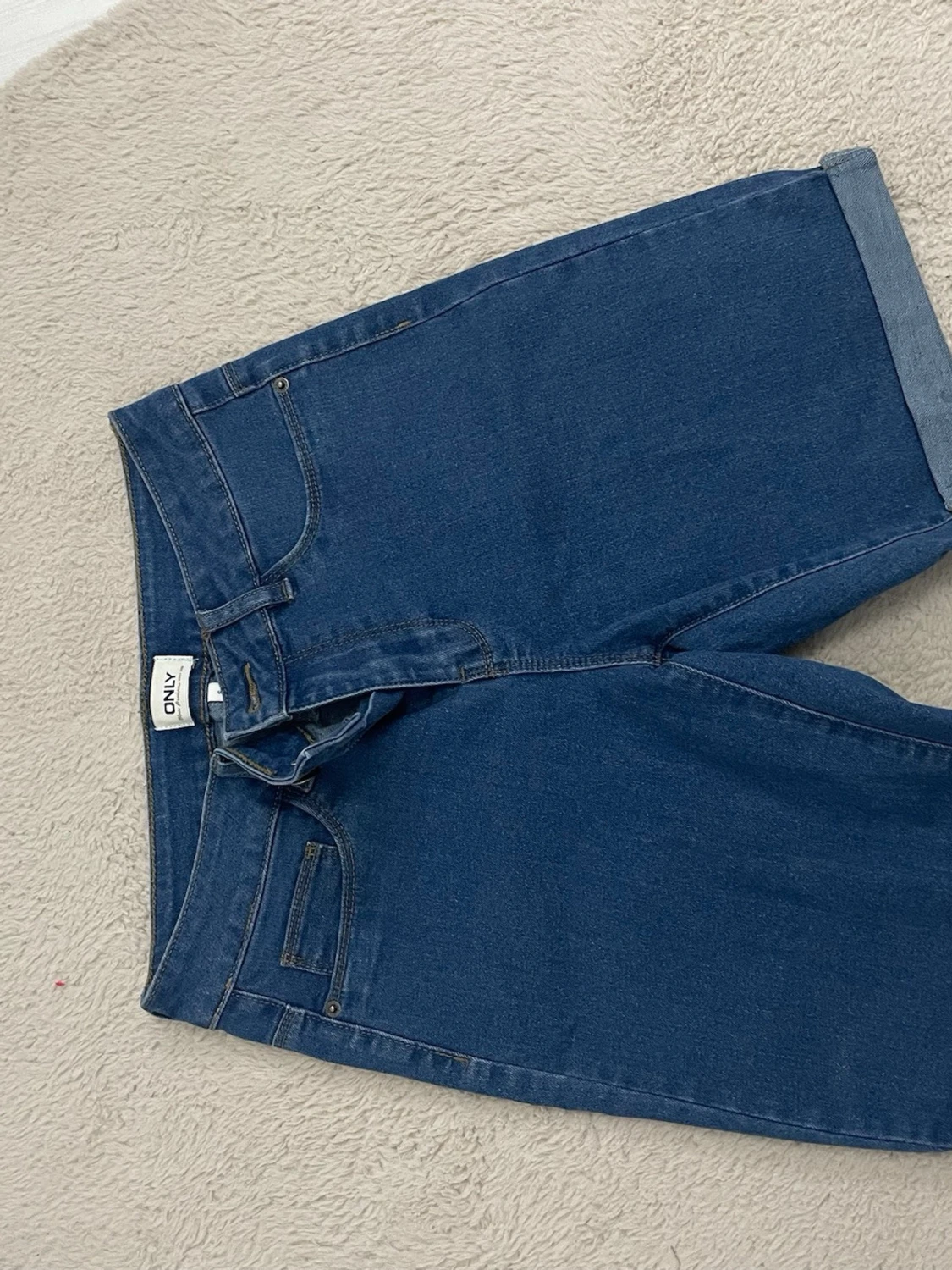 Blå jeansshorts från ONLY