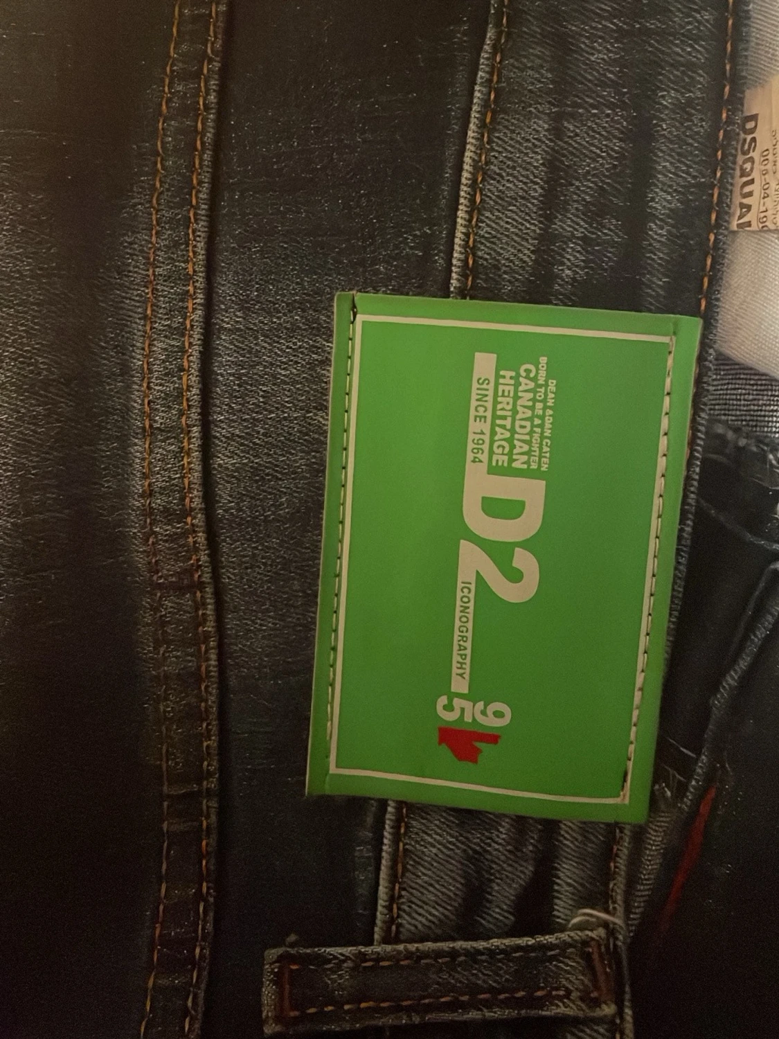 Blå distressed jeans från Dsquared2 - 6