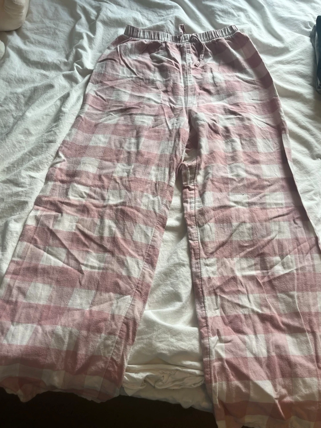 Rutiga pyjamasbyxor från H&M