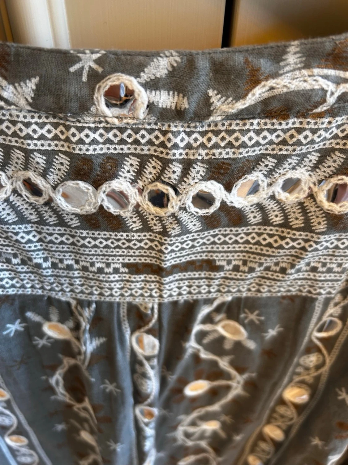 Beautiful Juliet Dunn embroidered boho dress 🤍 - 3