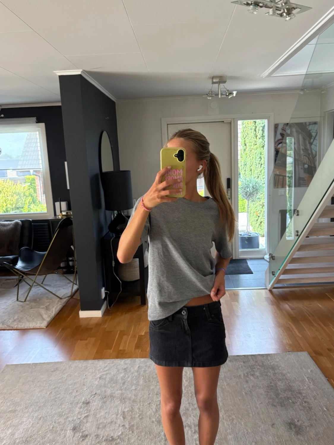 Svart jeanskjol  - 1