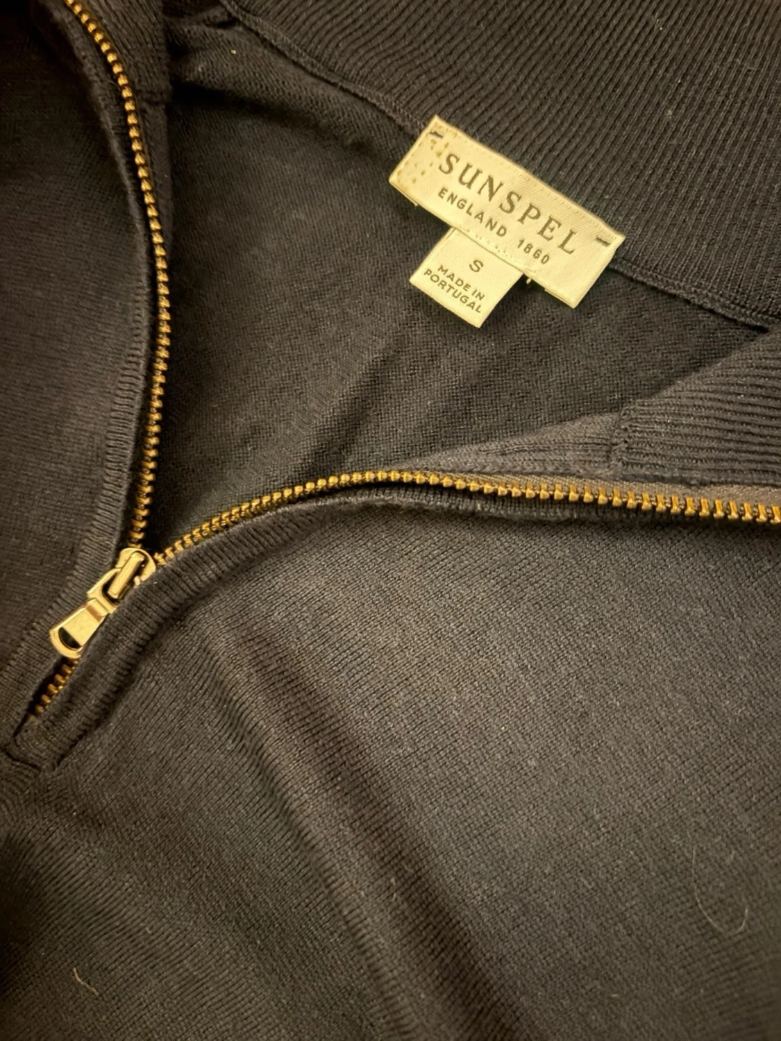Sunspel quarter zip - 4