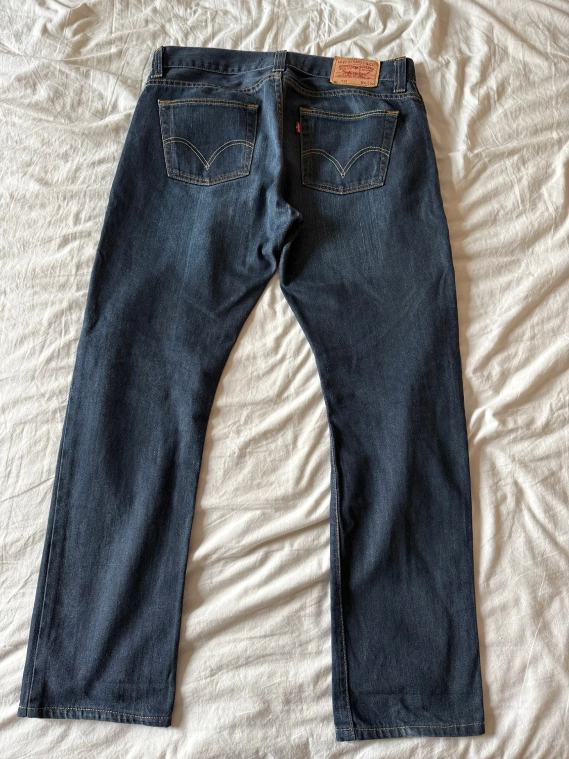 Levi's 512 Bootcut jeans blå - 1