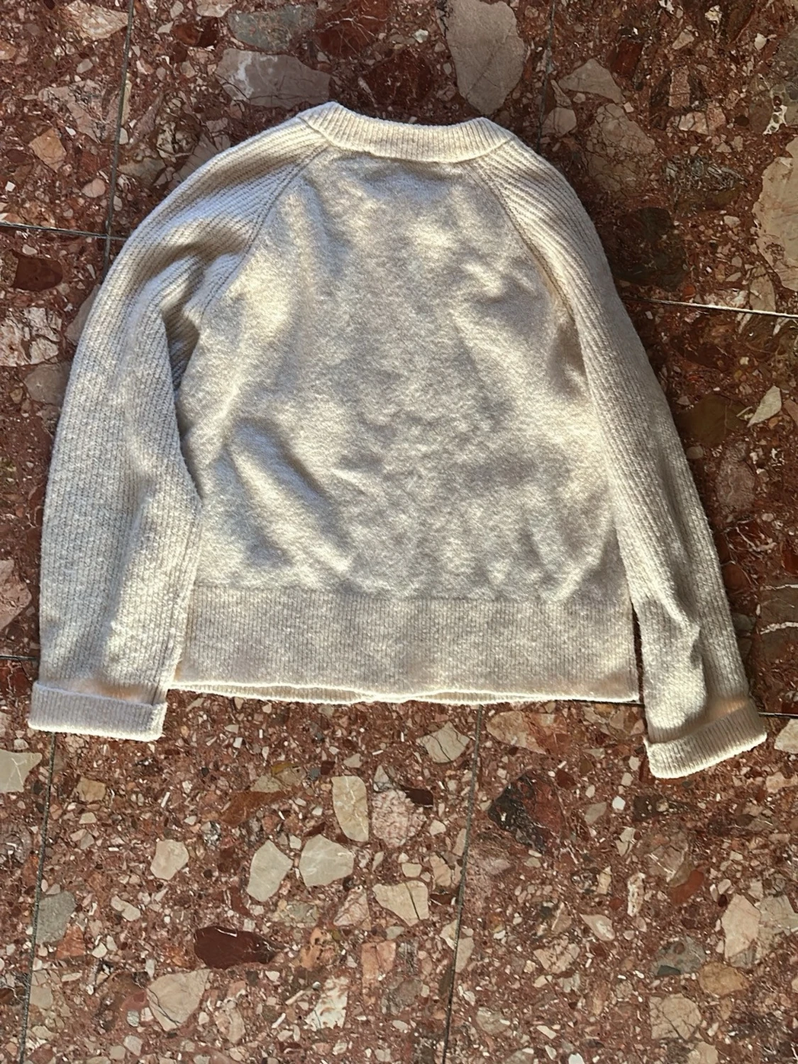 Beige kofta från Selected Femme - 2