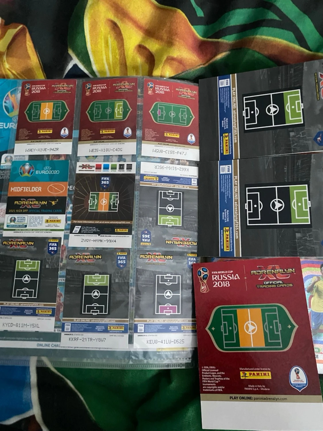 Samling Panini fotbollskort Limited Edition - 3