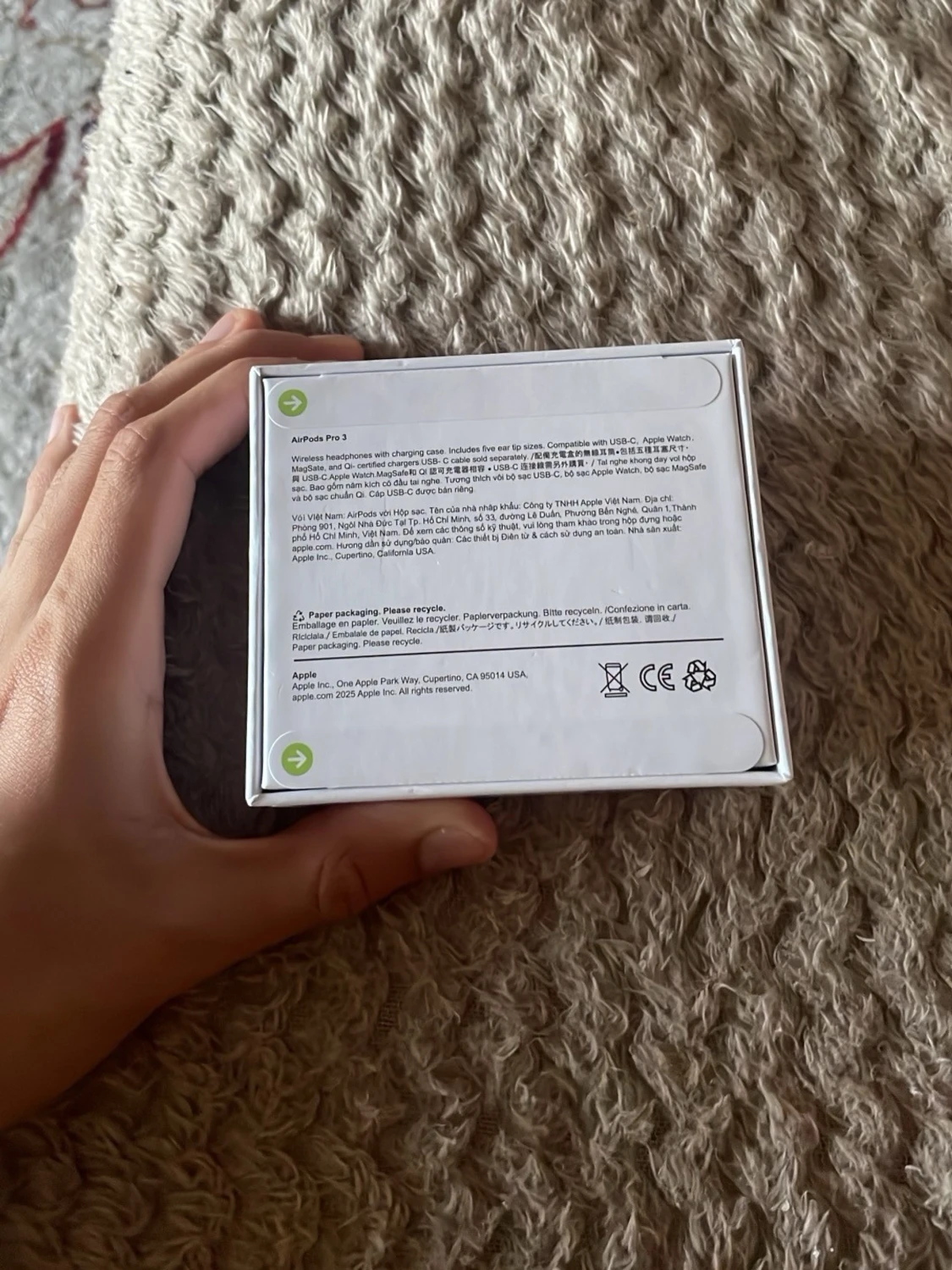 Apple AirPods Pro 3 trådlösa hörlurar - 1