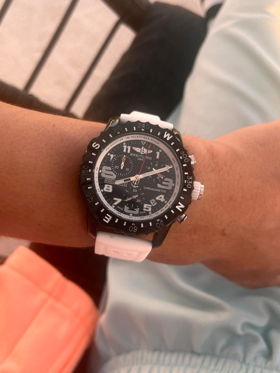 Breitling Endurance Pro vit klocka - 1