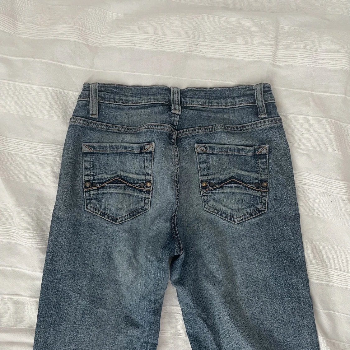 lågmidjade jeans - 91