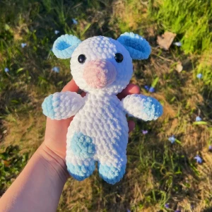 Virkad ko - Handvirkad ko jag gjort :-) Köparen står för frakten