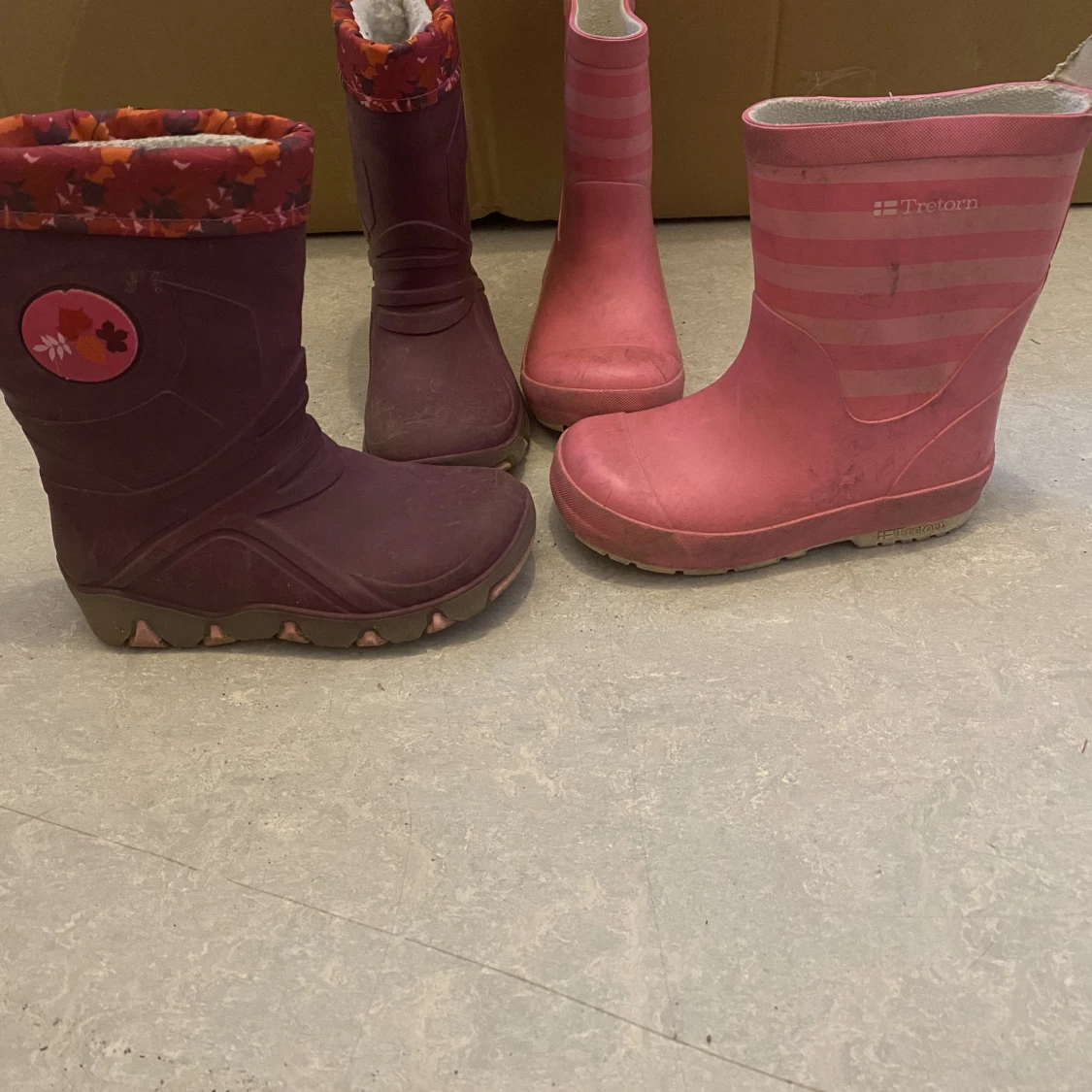 Gummistövlar, storleken 27 - 91