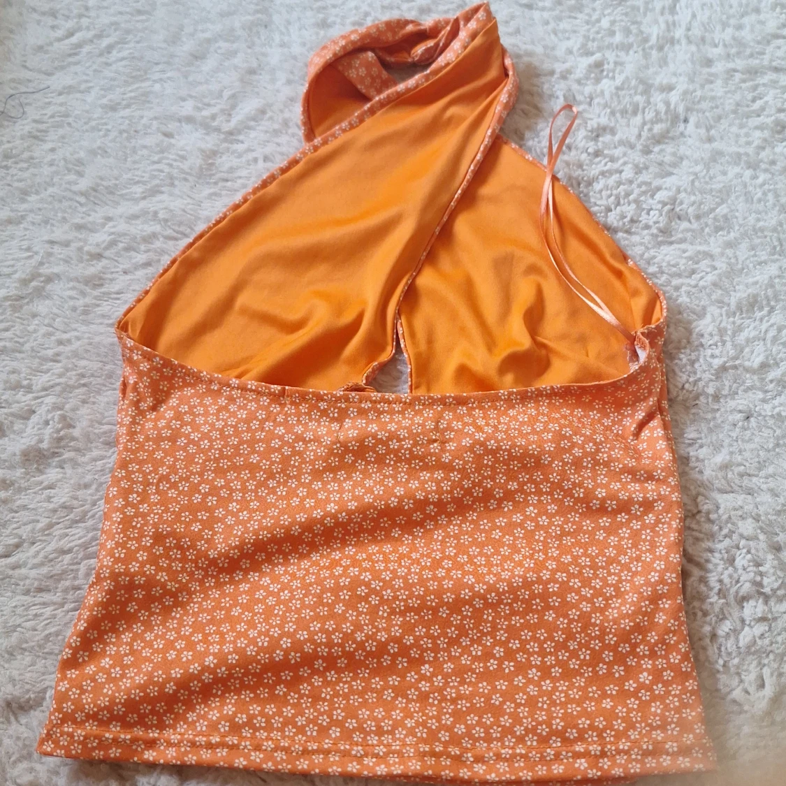 Fin orange topp från bik bok - 90