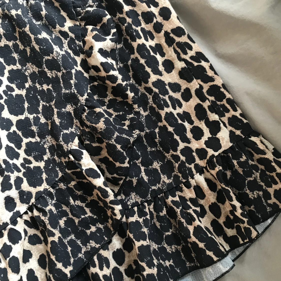 Leopardmönstrad kjol  - 90