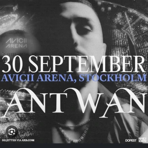 Antwan biljetter  - Säljer två antwan biljetter sittplatser, skriv för mer information🫶🏼🫶🏼