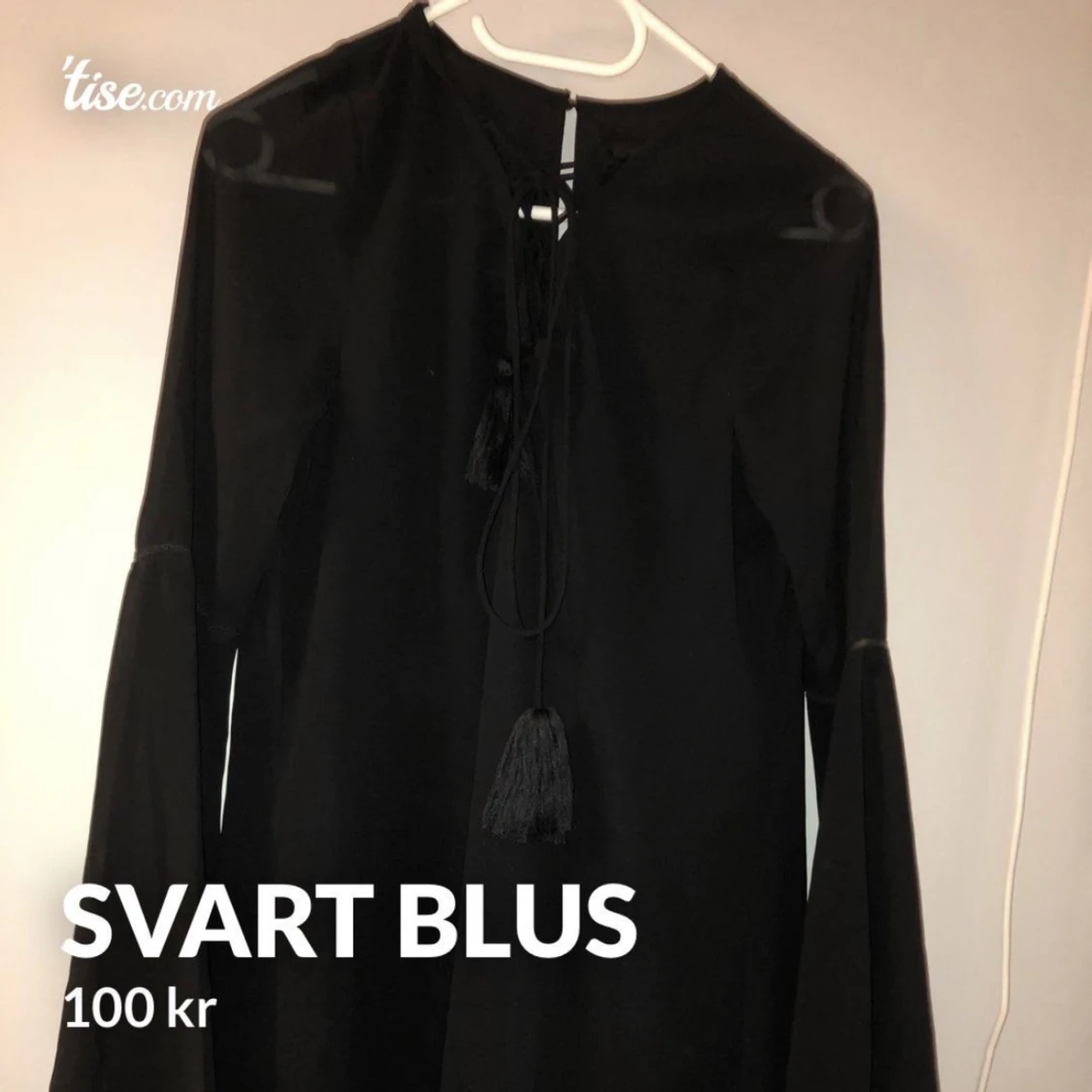 Svart blus