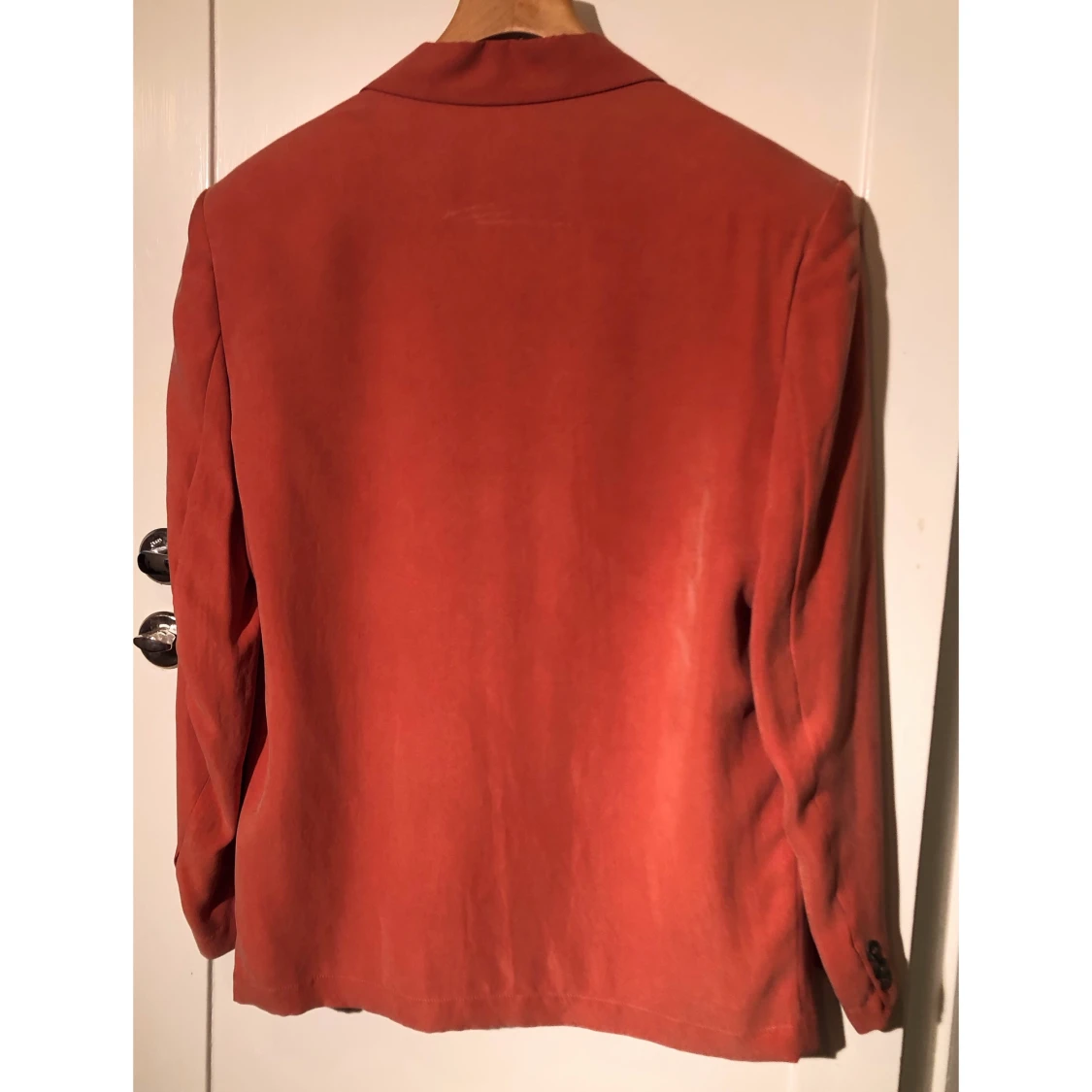 Korallfärgad sammetskavaj - 91