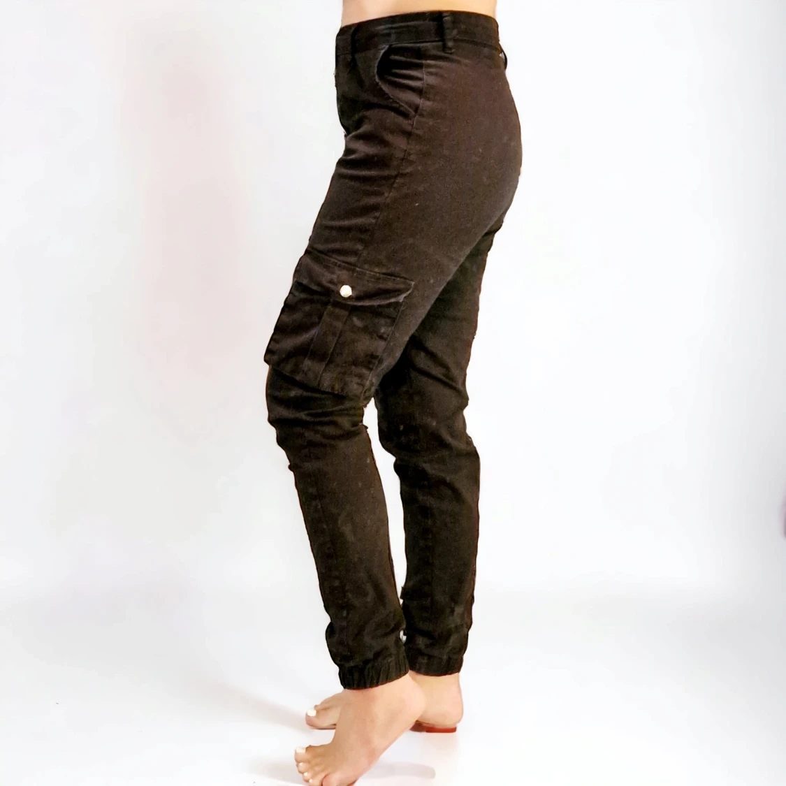 Svarta cargobyxor från MADLADY storlek M - Y2K 2000-tal - 90