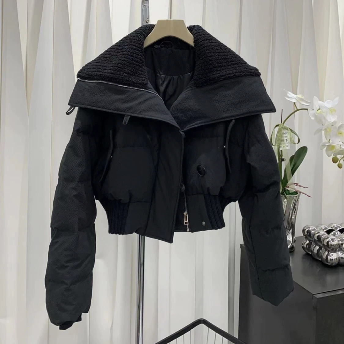 Höstjacka med knappar