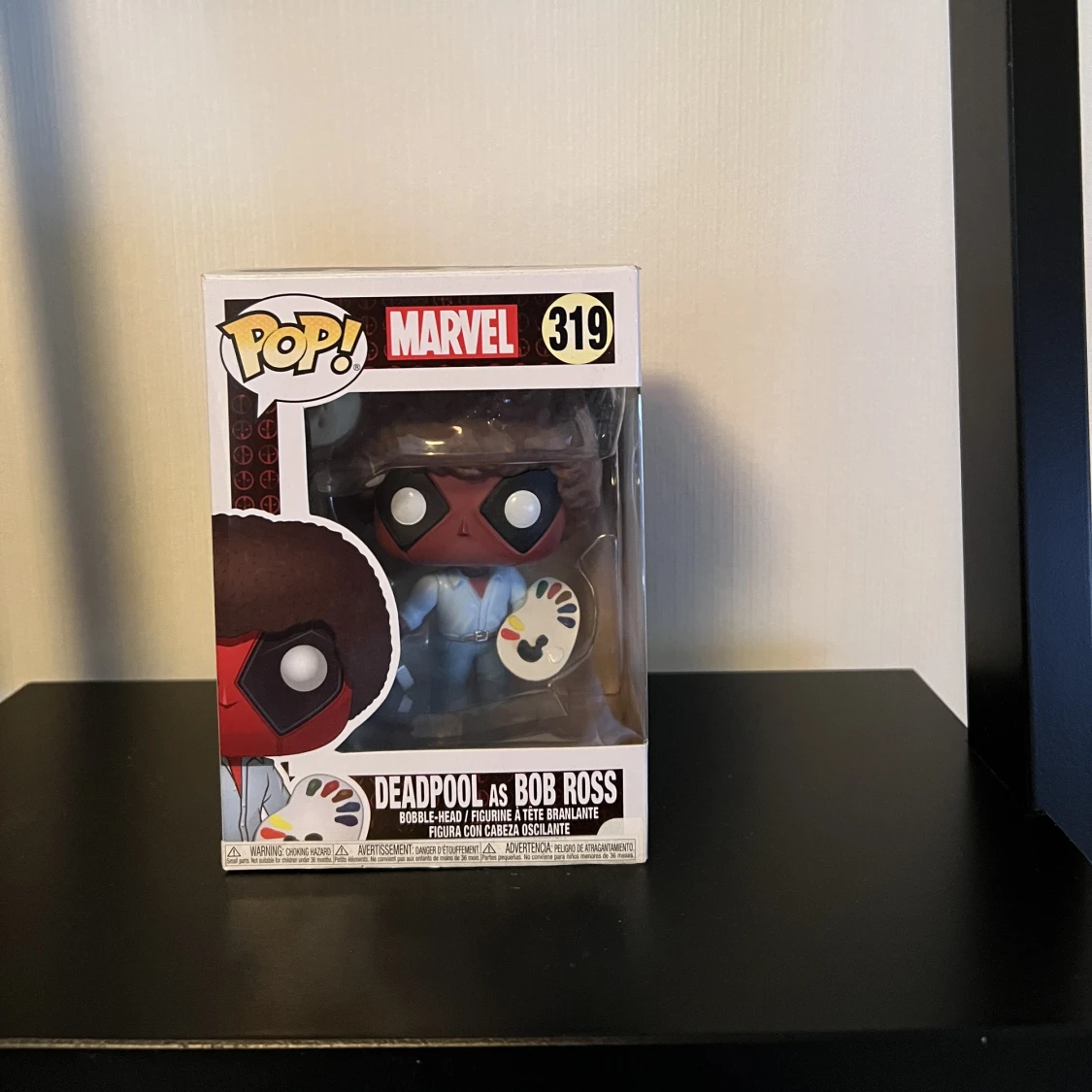 Deadpool as Bob ross 