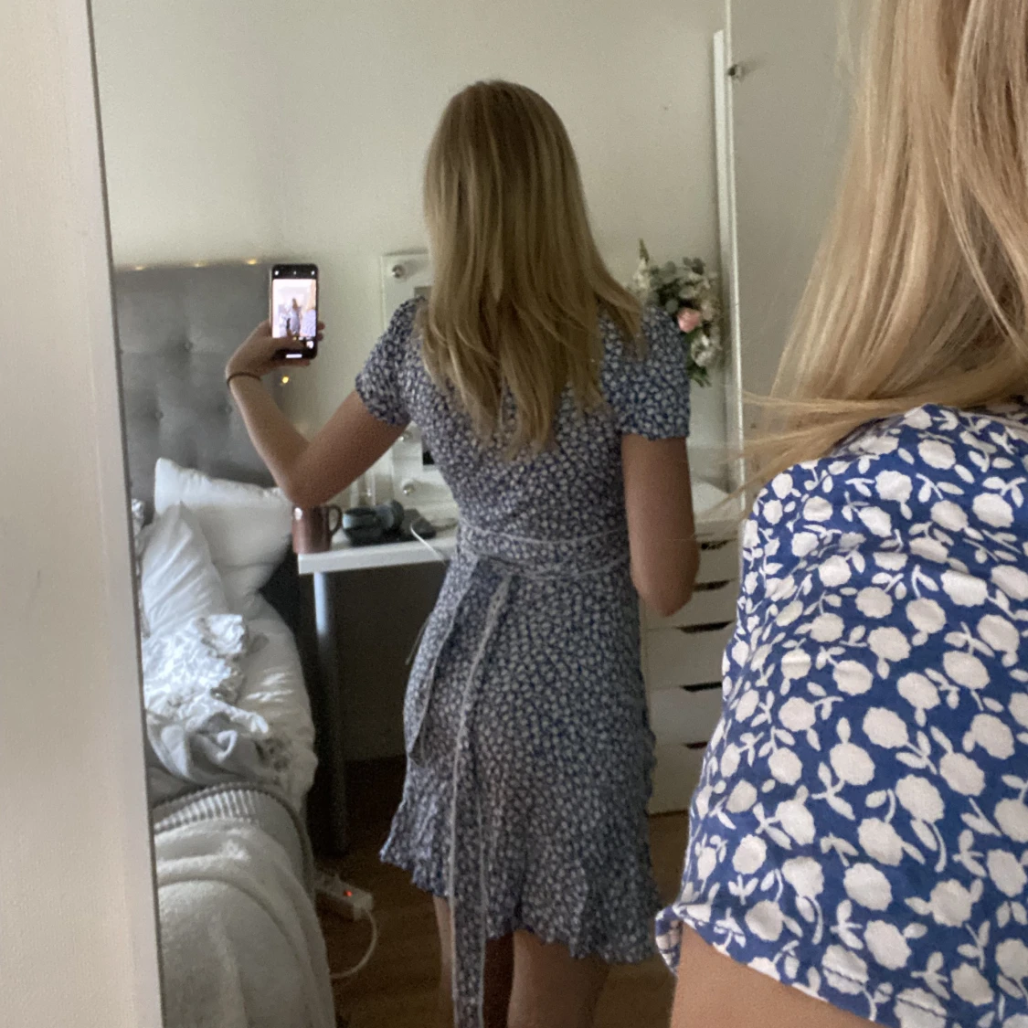 Blå sommarklänning🦋 - 90