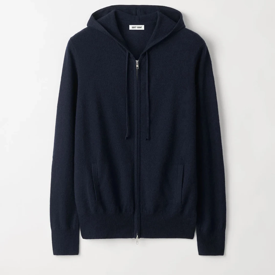 Soft Goat zip Hoodie